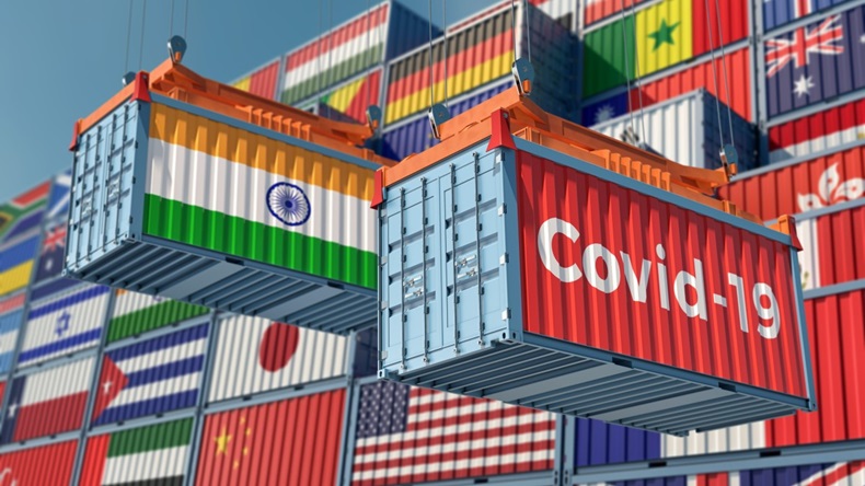 India container