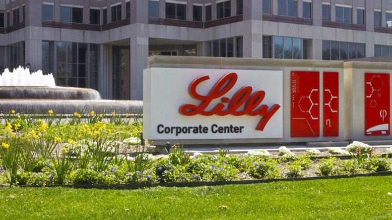 Indianapolis - Circa April 2016: Eli Lilly and Company World Headquarters. Lilly makes Medicines and Pharmaceuticals IV