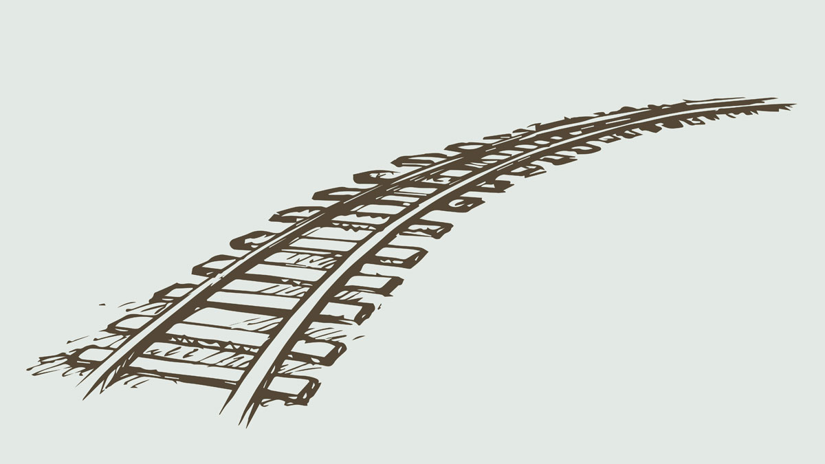 Картинка железная дорога рисунок