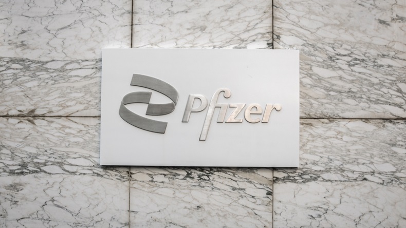 Pfizer silver logo 