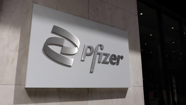 Pfizer sign 