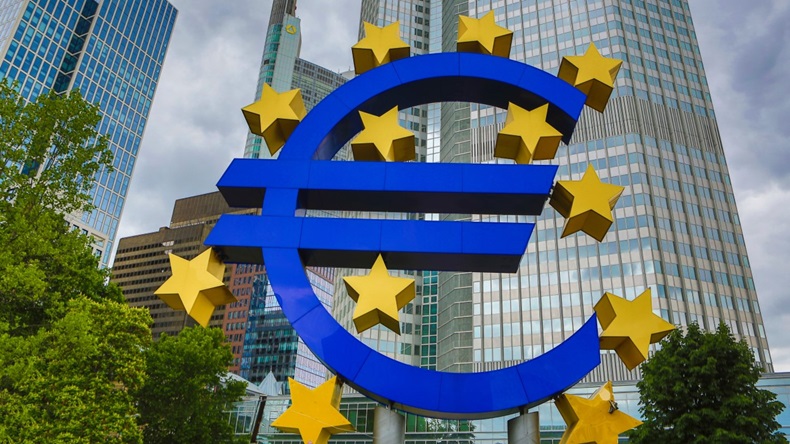 Euro symbol, Frankfurt