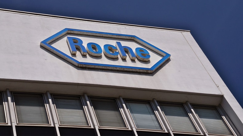 BASEL, SWITZERLAND - APR 17: Roche headquarters on April 19, 2013 in Basel, Switzerland. Rocheis a Swiss global pharma company that operates worldwide producing pharmaceuticals and diagnostics.